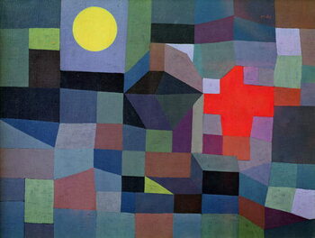 Принти на полотні Fire, Full Moon, 1933