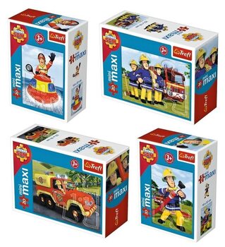 Palapeli Fireman Sam 4in1
