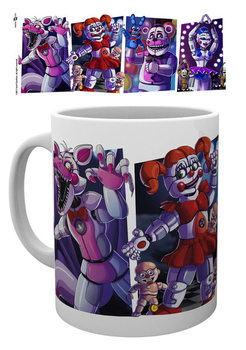 Caneca Five Nights At Freddy's - Sister Location Characters