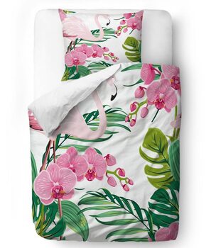 Bed sheets Flamingos Favorite orchid