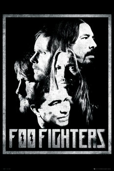 Πλαισιωμένη αφίσα Foo Fighters - group