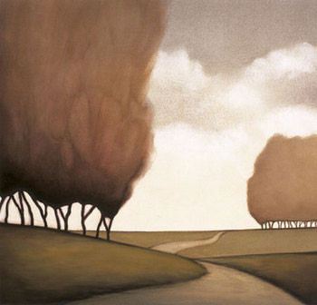 Art Print Forest Road II