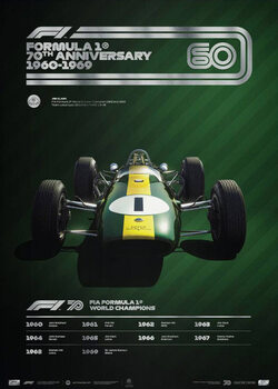 Εκτύπωση τέχνης Formula 1® Decades - 60S Team Lotus