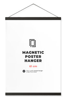 Magnetic poster hanger