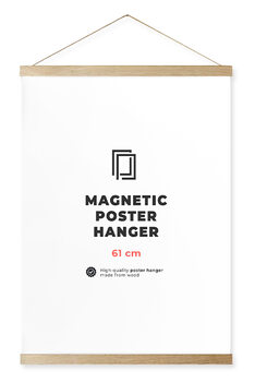 Magnetic poster hangers