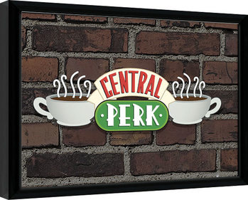 Kehystetty juliste Frendit - Central Perk Sign