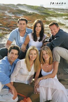 Принти на полотні Friends