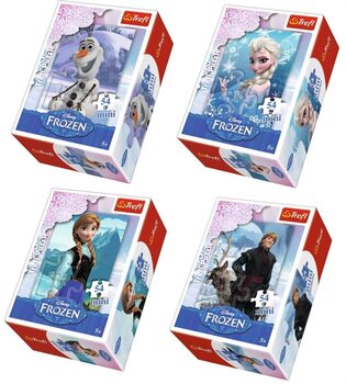 Puzzle Frozen 4in1