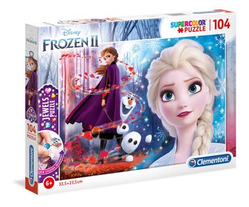Palapeli Frozen: huurteinen seikkailu 2 - Elsa & Anna