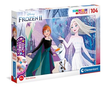 Palapeli Frozen: huurteinen seikkailu 2 - Elsa, Anna & Olaf