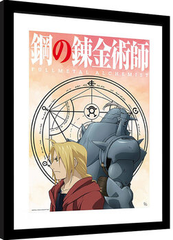 Framed poster Fullmetal Alchemist - Elric