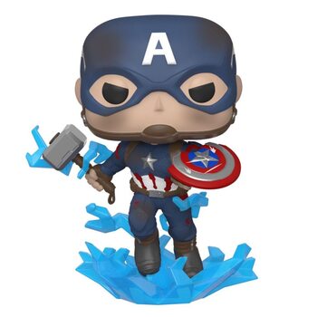 Фигурка Funko POP! - Avengers: Endgame - Captain America w/Broken Shield & Mjölnir