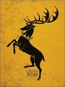 Art Print Game of Thrones - Baratheon