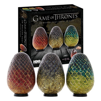Palapeli Game of Thrones - Eggs Of Dragons (Viserion, Rhaegal, Drogon)