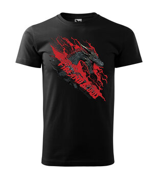 T-shirts Game of Thrones - Fire and Blood
