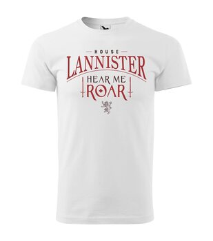 T-paita Game of Thrones - House Lannister Quote
