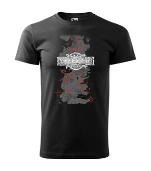 T-shirts Game of Thrones - Map of Westeross