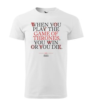 T-shirts Game of Thrones - Quote