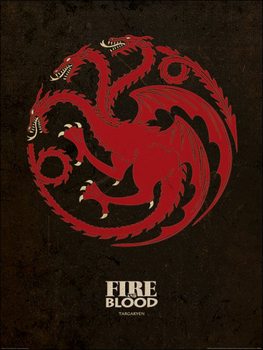 Art Print Game of Thrones - Targaryen
