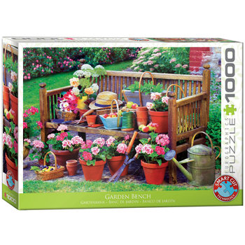 Puzzle Garden Bench