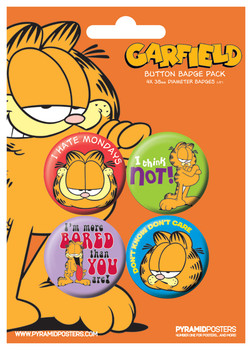 Σετ κονκάρδες GARFIELD