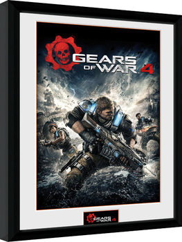 Framed poster Gears of War 4 - Game Cover