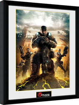 Framed poster Gears of War - Gears 3