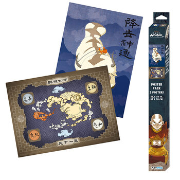 Gift set Avatar - Appa & Map