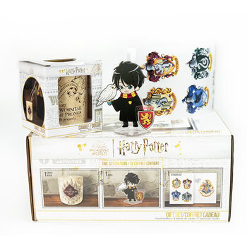 Gift set Candle + Stickers - Harry Potter