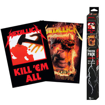 Pack oferta Metallica - Kill'Em All/Fire Guy