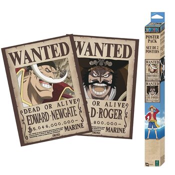 Gift set One Piece - Wanted Roger & Whitebeard