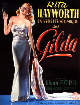 Canvas Print Gilda by Charles Vidor, 1948