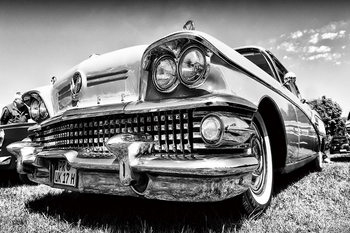 Glass Art Cars - Retro Cadillac