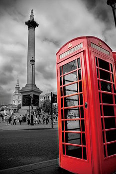 Glass Art London - Red Telephone Box