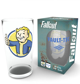 Glass Fallout - Vault Boy