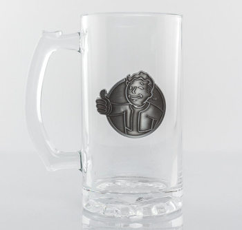 Glass Fallout - Vault Boy