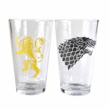 Game Of Thrones - Stark And Lan Glass