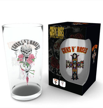 Glass Guns N Roses - Logo (Bravado)