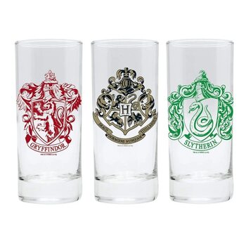 Glass Harry Potter - Crests