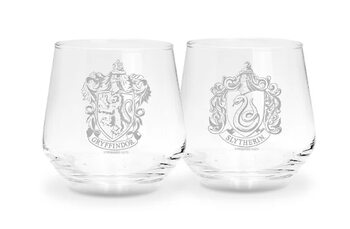 Glass Harry Potter - Gryffindor & Slytherin