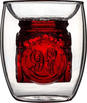 Glass Harry Potter - Platform 9 ¾ Sign