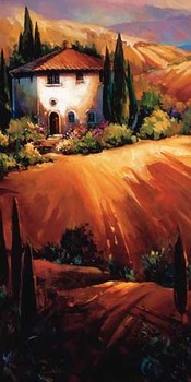 Art Print GOLDEN TUSCANY