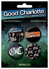 Σετ κονκάρδες GOOD CHARLOTTE