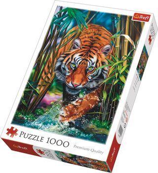 Puzzle Grasping Tiger