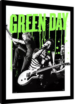 Uokvirjen plakat Green Day - Live