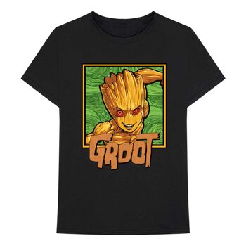 T-shirts Guardians of the Galaxy - Groot Square