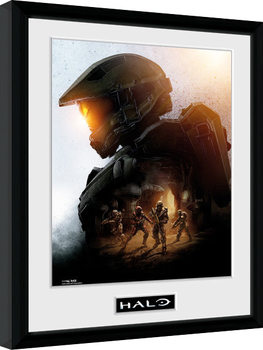Рамкиран плакат Halo - Master Chief
