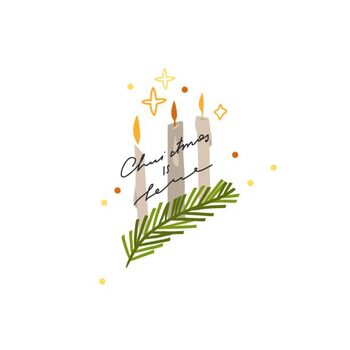 Μπλουζάκι Hand drawn vector abstract graphic Merry