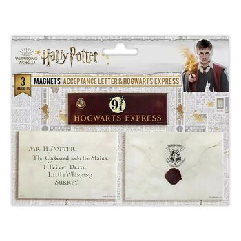 Μαγνητάκι Harry Potter - Acceptance Letter + 9 3/4 platform