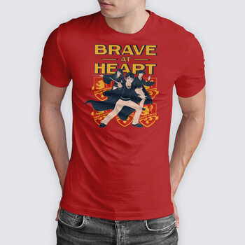 T-paita Harry Potter - Brave at Heart